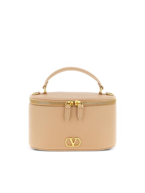 Valentino logo-plaque vanity mini bag