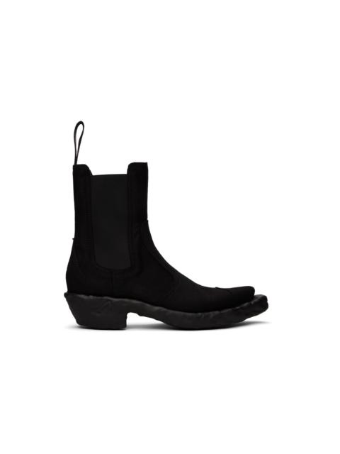 Black Venga Denim Boots