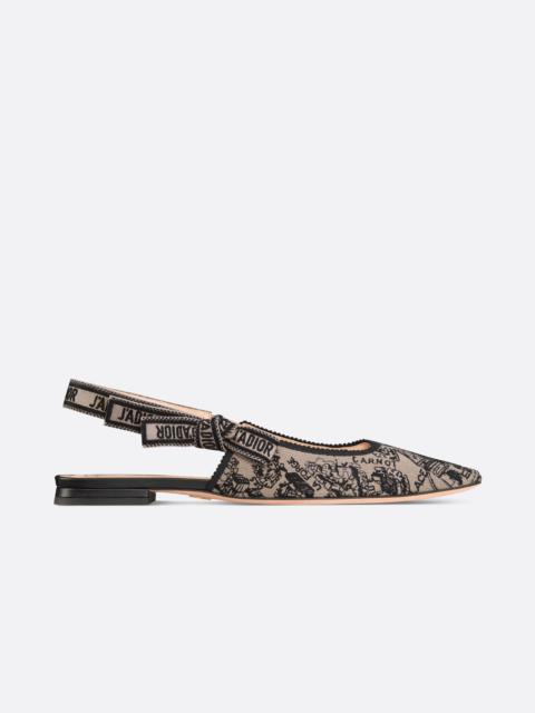 Dior J'Adior Slingback Flat