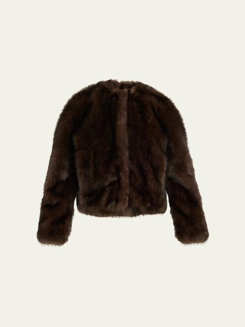 A.L.C. Gwen Faux Fur Jacket