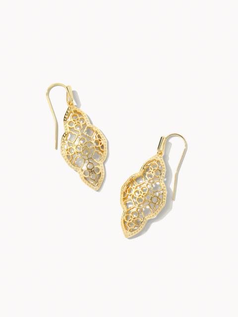 KENDRA SCOTT Abbie Drop Earrings in Gold