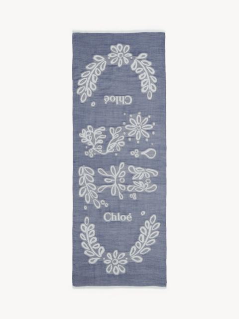 Chloé EMBROIDERED STOLE