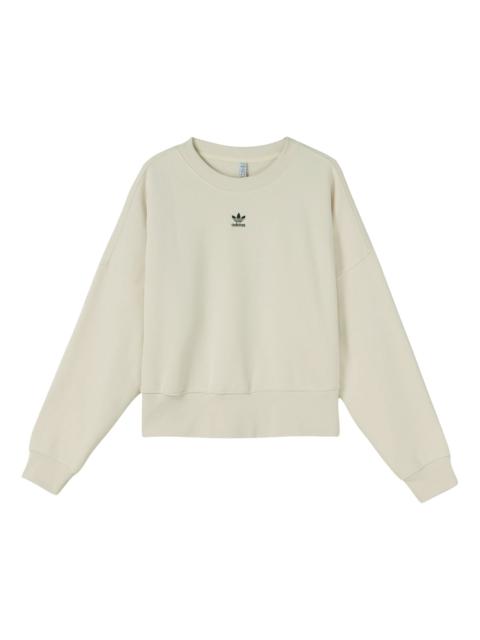 (WMNS) adidas Adicolor Sweaters 'Beige' H40022