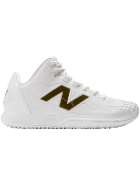 New Balance Ohtani 1 TF White Metallic Gold