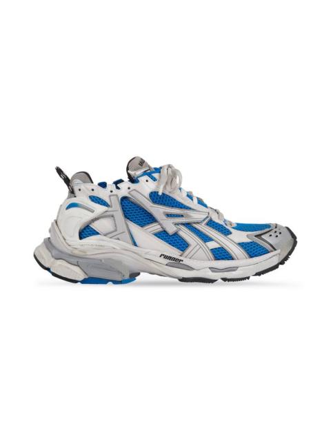 BALENCIAGA Men's Runner Sneaker in Blue