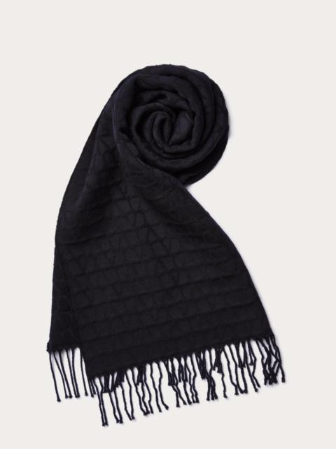 Valentino TOILE ICONOGRAPHE WOOL SCARF