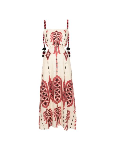 Johanna Ortiz Palm Of Tiahuanaco maxi dress