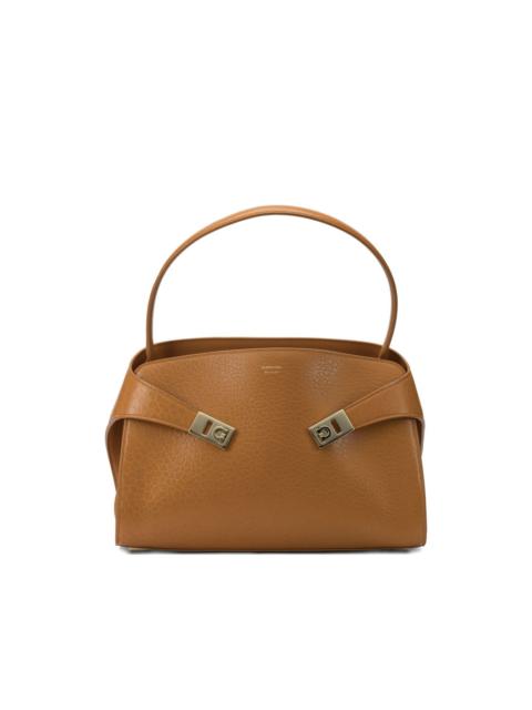 FERRAGAMO Hug leather tote bag