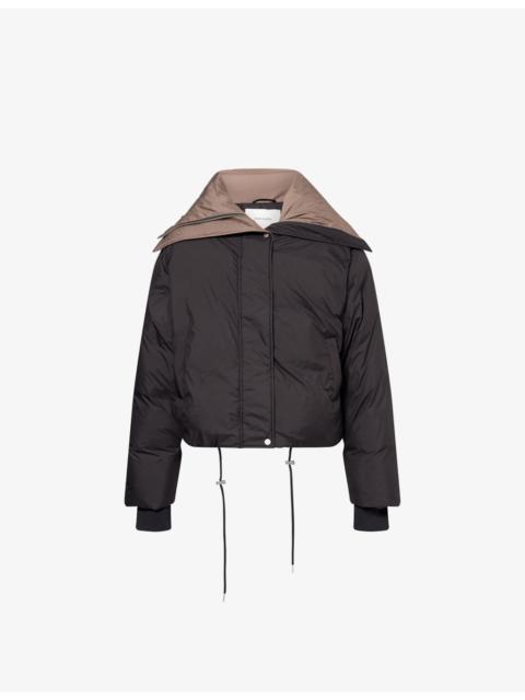 entire studios Kelly Spread-Collar Padded Jacket