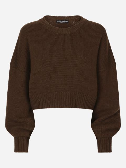 Dolce & Gabbana Wool and cashmere round-neck sweater