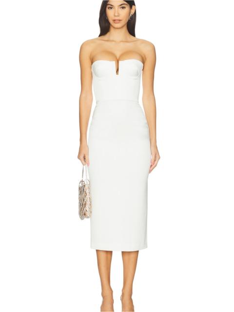 ALEX PERRY Strapless Dress