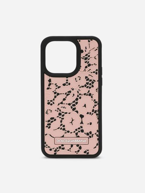 Dolce & Gabbana Lace rubber iPhone 14 Pro cover