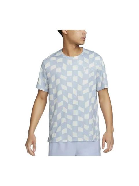 Nike Nike 드리프 밀러 짧은 소매 뛰기 최고 'Cobalt Bliss' DX0871-479