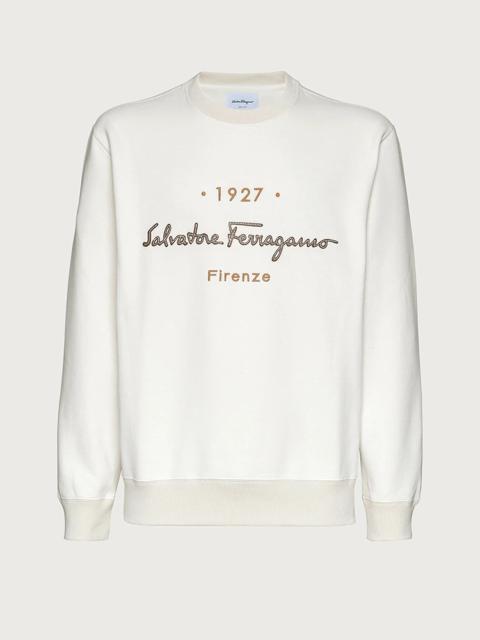 FERRAGAMO 1927 SIGNATURE SWEATSHIRT