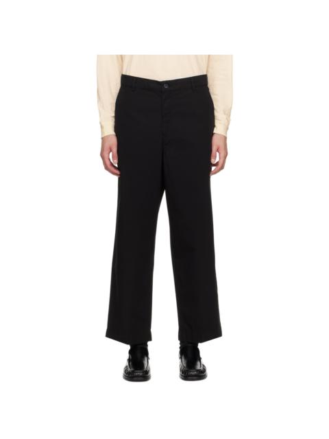 Black Rank Trousers