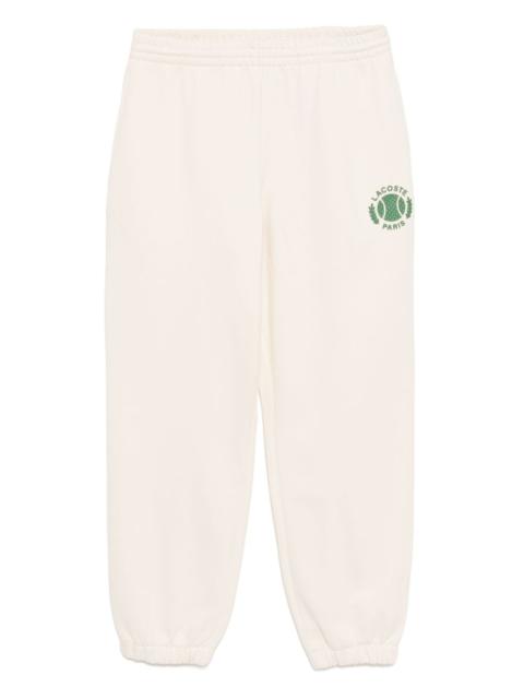 LACOSTE logo-print sweatpants