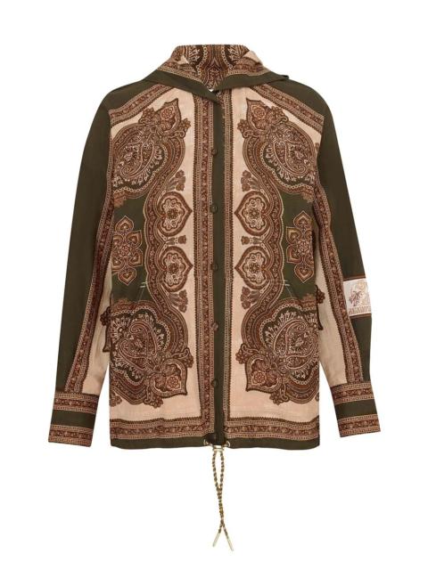 Zimmermann MAHON HOODED SHIRT