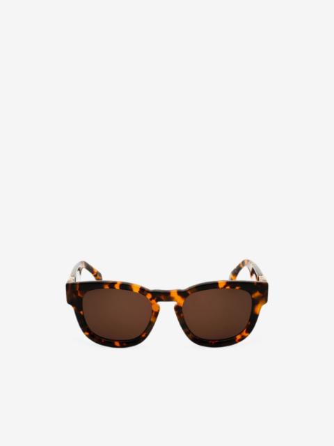 Palm Angels Riverside round-frame sunglasses