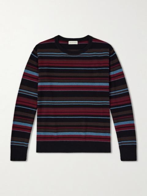 Dries Van Noten Muroli Striped Cashmere Sweater
