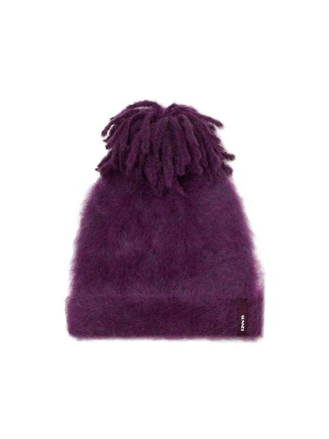 SUNNEI hairy knit beanie