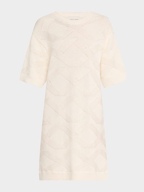 Loulou de Saison Soren Knit T-Shirt Dress