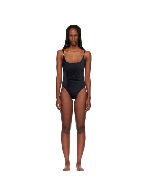 VERSACE Black One-Piece Swimsuit