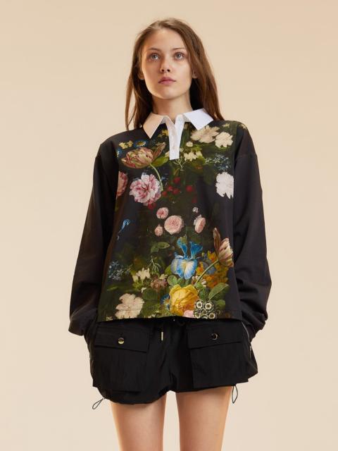 CYNTHIA ROWLEY Bouquet Rugby Shirt