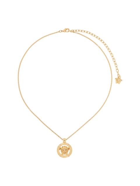 VERSACE Gold Medusa '95 Pendant Necklace