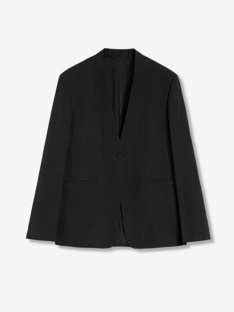 Jil Sander SILK TAILORED BLAZER
