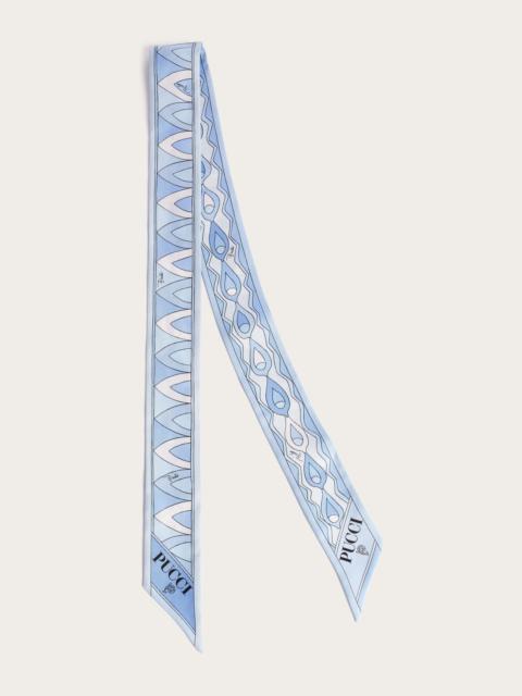PUCCI MIXED PRINT SILK TWILL SCARF