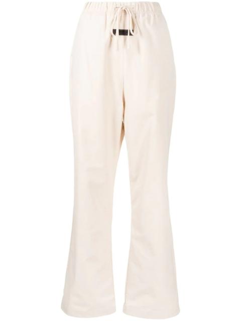ESSENTIALS logo-stripe track pants