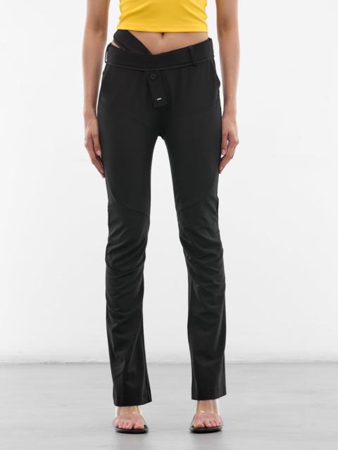 OTTOLINGER Multi-Line Wool Suit Pants