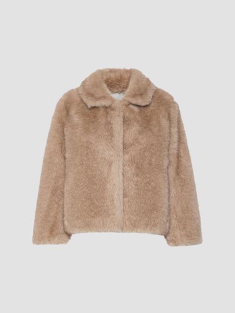 'S Max Mara Women's Soft Textured Short Coat - Honey