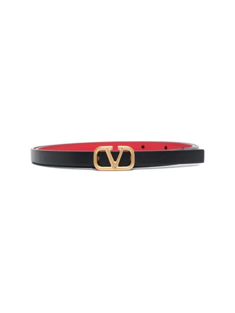 VLogo Signature leather belt