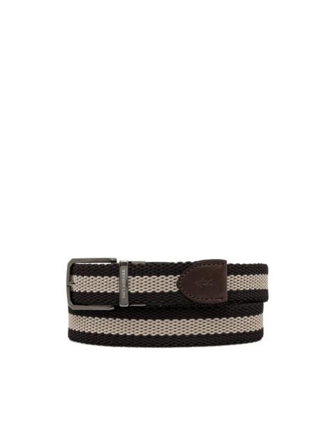 Paul & Shark logo-embellishment belt