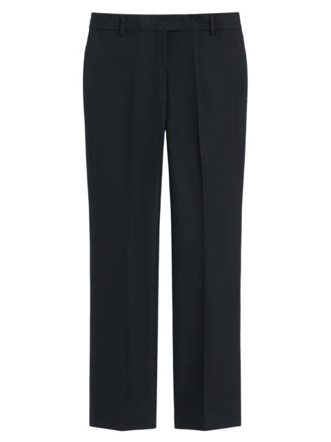 Max Mara Women's Stretch Cotton and Viscose Trousers - Ultramarine