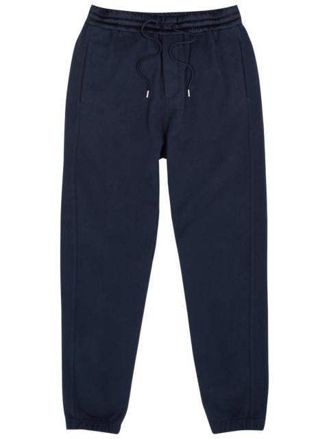 SAINT LAURENT Logo-embroidered cotton sweatpants