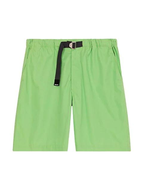 KENZO Elasticated Belted Shorts