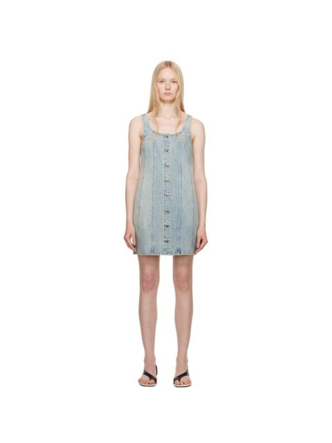 rag & bone Blue Laney Denim Minidress
