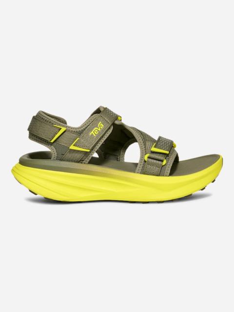 Teva Men's Aventrail R2T Trail Running Sandal in Deep Lichen Green