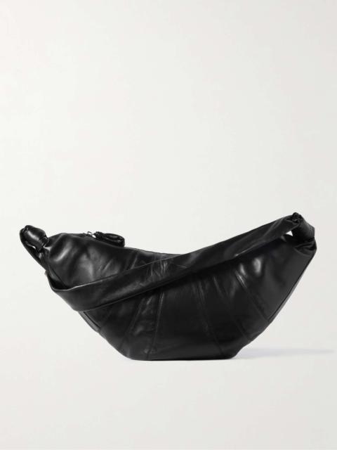 Lemaire Croissant Large Leather Messenger Bag