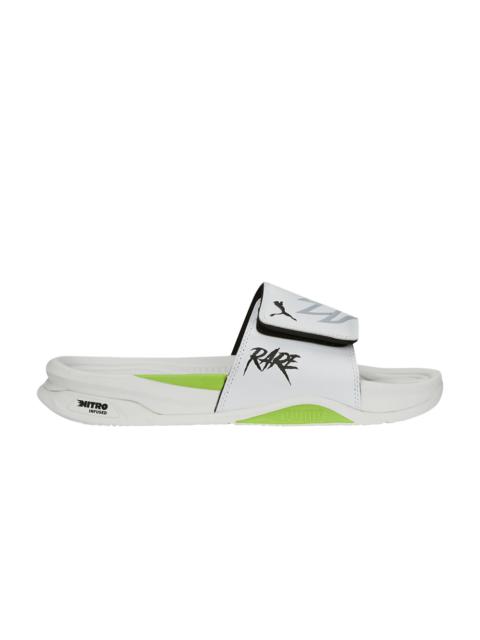 PUMA LaMelo Ball x Dream Nitro MB.02 Slide 'White Green Glare'