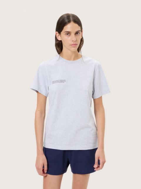 PANGAIA Womens Midweight T-Shirt - Grey Marl
