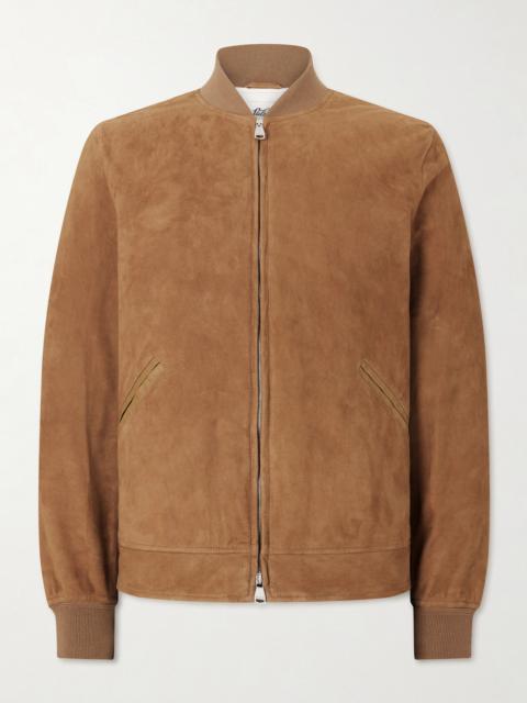 Valstar Evans Suede Bomber Jacket