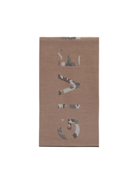 Givenchy Givenchy Camouflage Scarf 'Beige'