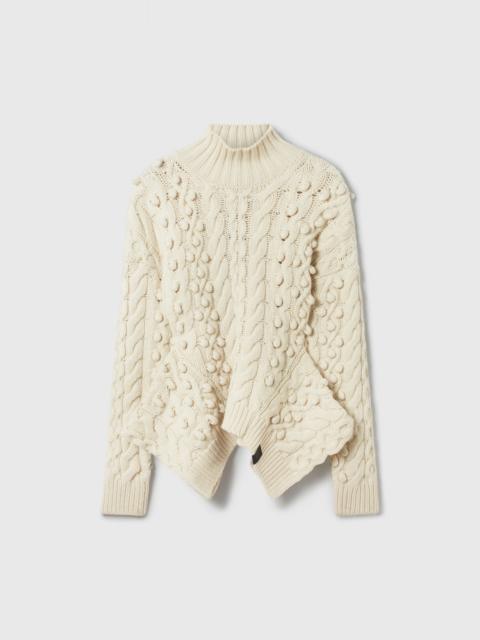 Stella McCartney Cable Knit Peplum Jumper