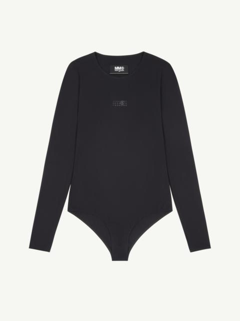 MM6 Maison Margiela Long-sleeve bodysuit