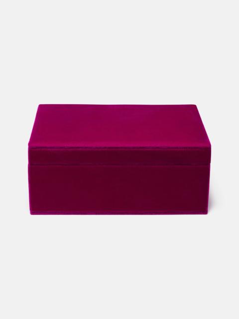 Trésor Grande velvet jewelry box