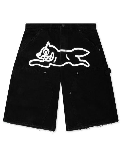 ICECREAM ANGELO BLACK SHORT - BLACK CARAMEL