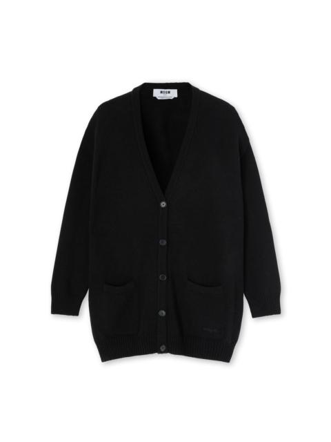 MSGM Wool and cashmere cardigan